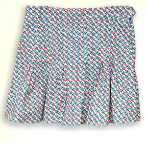 Maeve Pleated Mini Skirt | Geometric, 14 thumbnail 1