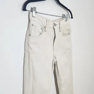 Moussy Vintage Cream Corduroy Skinny Pants Size 25 thumbnail 4