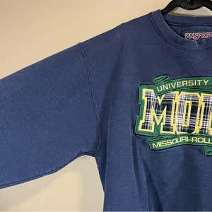 ✨‎ Vintage Jansport University of Missouri Rolla Mom Blue Sweatshirt Large thumbnail 3
