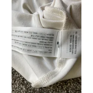 Abercrombie & Fitch White Bodysuit M Soft A&F High Neck Sleeveless thumbnail 6