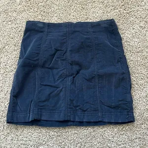 Free People corduroy mini skirt thumbnail 1
