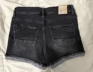 BKE Parker high rise denim shorts thumbnail 2