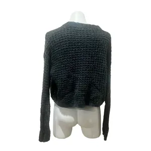 Wild Fable Women's Cropped Pullover Sweater Green Size S thumbnail 2
