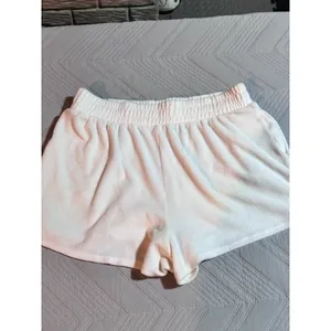 Victoria's‎ Secret terry cloth white shorts size large thumbnail 3
