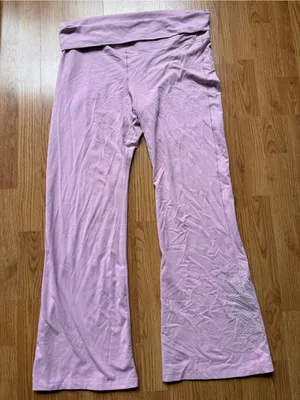 VS Pink Foldover Flares Size Extra Large thumbnail 2