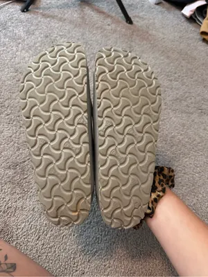 Birkenstock Two-Strap EVA Sandals in Silver size 38 / L 7 thumbnail 5