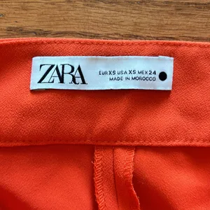 Zara orange pants thumbnail 2