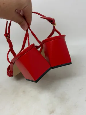 J. Crew Leather Layne Braided Sandals Size 8.5 thumbnail 7