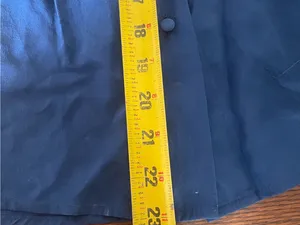 Scalloped Neck Navy Button thumbnail 7