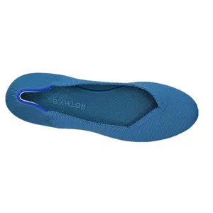 Rothy's‎ The Flat Round Toe Blue Shoes Size 10 thumbnail 6