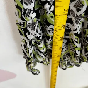 Style & Co Y2K Maxi Skirt‎ 2000s Abstract Boho Long Skirt Women's Flowy Sz 4 thumbnail 6