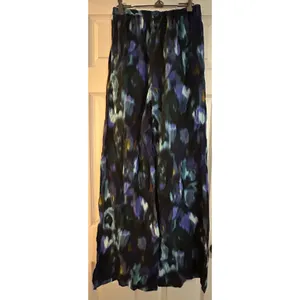Calia Pants Opulent Blossom Blue Women’s XS Wide Leg Pull On Tropical Resort thumbnail 7