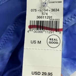 Aerie • NWT Blue Tie-Dye Cheekiest Ruffle Women's Swim Bottom thumbnail 7