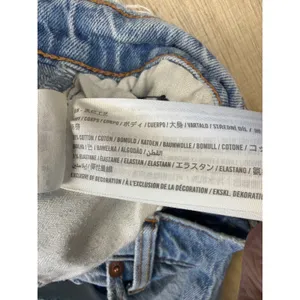 Abercrombie & Fitch Curve Love 90s Straight Ultra High Rise Light Wash Jean 26 2 thumbnail 6
