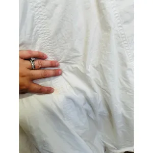 DUNST Women's White Flattering V-Neckline Skirt Flowy A-Line Maxi Dress Size XS thumbnail 7