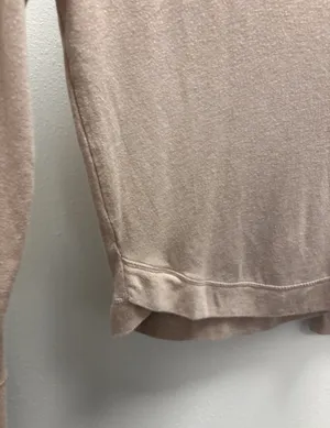 Athleta Sweatshirt Crew Neck Long Sleeve Casual Sweater Athleisure XS Tan thumbnail 4