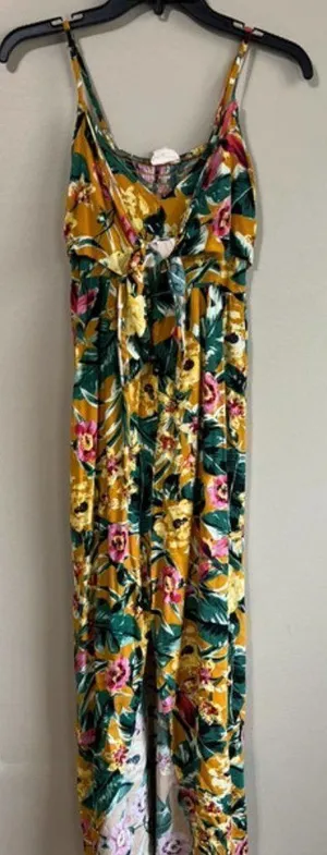 Parc & Lex small‎ yellow hi-low dress thumbnail 1