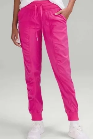 Lululemon Dance Studio Mid-Rise Jogger Full Length Sonic Pink Size 6 thumbnail 1