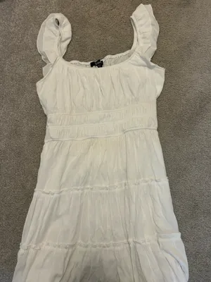 Trixxi white summer dress thumbnail 2