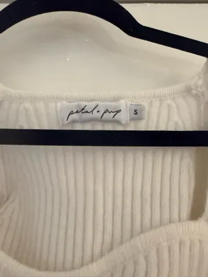 White Petal & Pup Sweater thumbnail 3