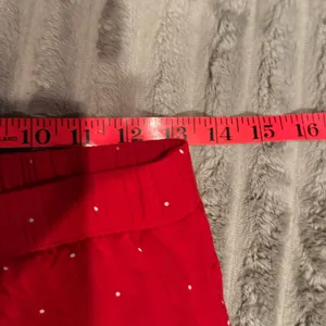Victoria's Secret Red Polka Dot Pajama Pants Leopard Trim XS Regular thumbnail 5