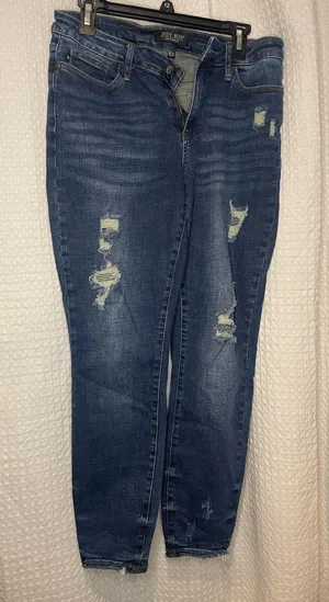Judy Blue Dark Wash Denim Jeans thumbnail 1