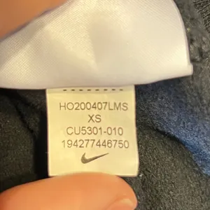 1226 | Nike Funnel Neck Raglan Sleeve Relaxed Athletic‎ Hoodie Black Womens XS thumbnail 8