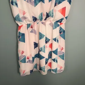 Sam Edelman white patterned dress women’s size small! thumbnail 6