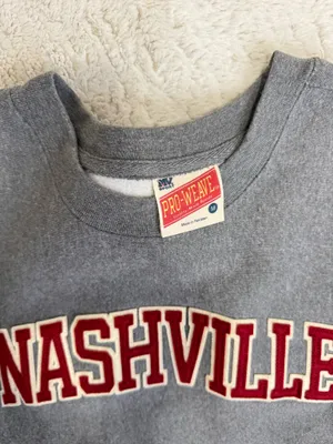 Nashville Crewneck Gray Size M thumbnail 2