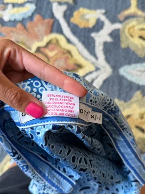 Gretchen Scott Everywhere Shirt Dress SZ Small in Paisley Medallion Mosaic Print thumbnail 3