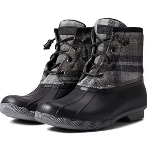 Top Sider Saltwater Plaid Wool Boot thumbnail 1
