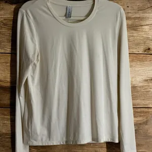 Varley Long Sleeve Tee Womens S Cream Crew‎ Neck Activewear Stretch thumbnail 11