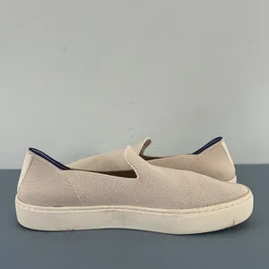 Rothy's The Original Slip On Sand Beige Washable Knit‎ Sneakers thumbnail 6