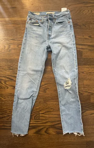 Levi’s Jeans Wedgie Straight Women’s 24 thumbnail 1