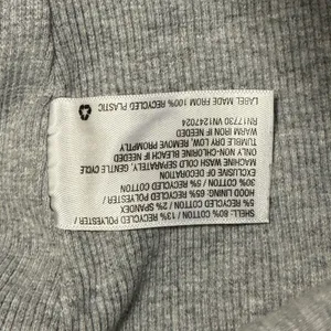 JoyLab Gray Cropped Zip-Up Hoodie thumbnail 5
