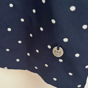 Abercrombie & Fitch Essentials Polka Dot Cami Top Small Navy thumbnail 2