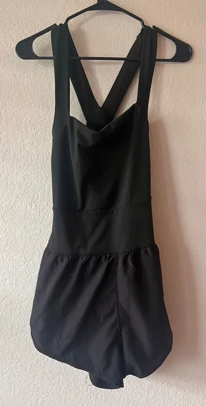 Women's Unbranded Athletic Romper Built-In Shorts thumbnail 1