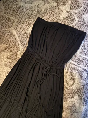 black maxi dress thumbnail 2