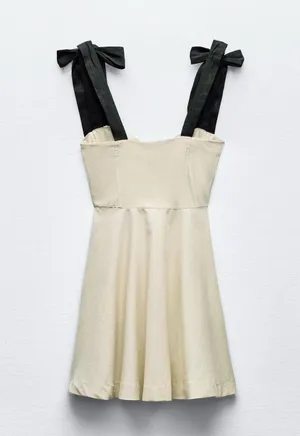 Zara Ruffled Mini Dress thumbnail 8