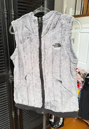 The North Face Women's Furlander full zip closure grey women's M thumbnail 1