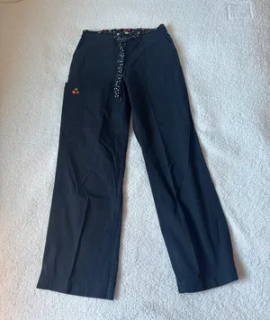 Cherry Cargo Pants Black thumbnail 2