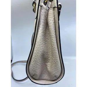 kate spade medium handbag w strap white leather cr thumbnail 6