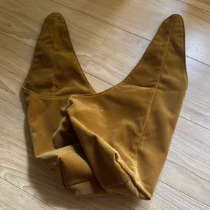Stylish Brown Corduroy Bag thumbnail 1