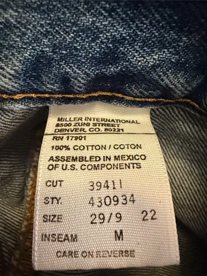 Vintage Rockies Bareback 90s High-Waist Jeans Women’s Size 29 Western Denim thumbnail 7