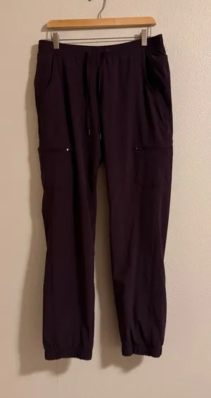 Eddie Bauer Jogger Pants - Dark Plum thumbnail 1