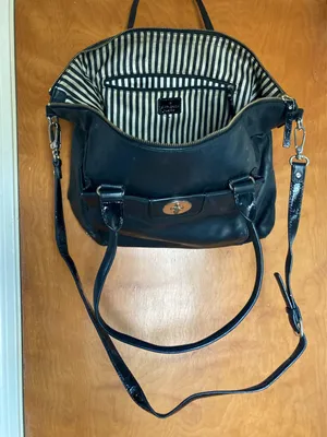 Kate Spade Purse Black Leather thumbnail 4