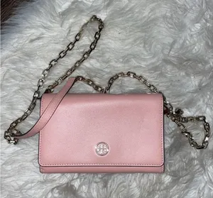 Tory Burch Mini Robinson Cross over bag. thumbnail 8