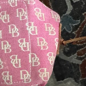 Dooney & Bourke Pink and Tan Tote thumbnail 8