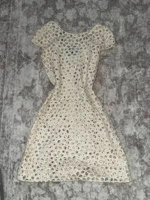 Vintage Prada 100% Cotton Crochet Dress thumbnail 3