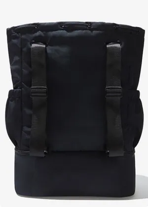 BEYOND YOGA Convertible Backpack Drawstring Tote Lightweight Black Gym Bag thumbnail 1